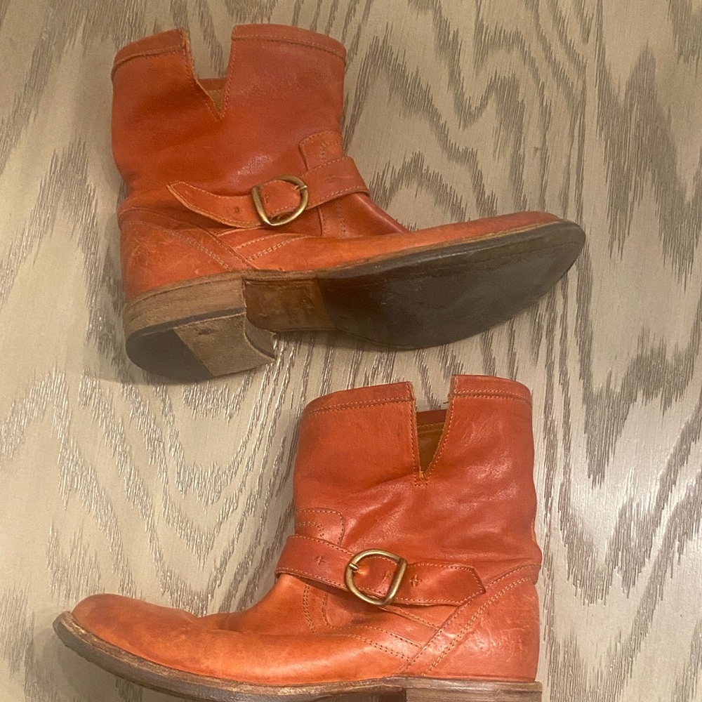 Fiorentini + Baker Distressed Leather Sole SZ 8/EU 38